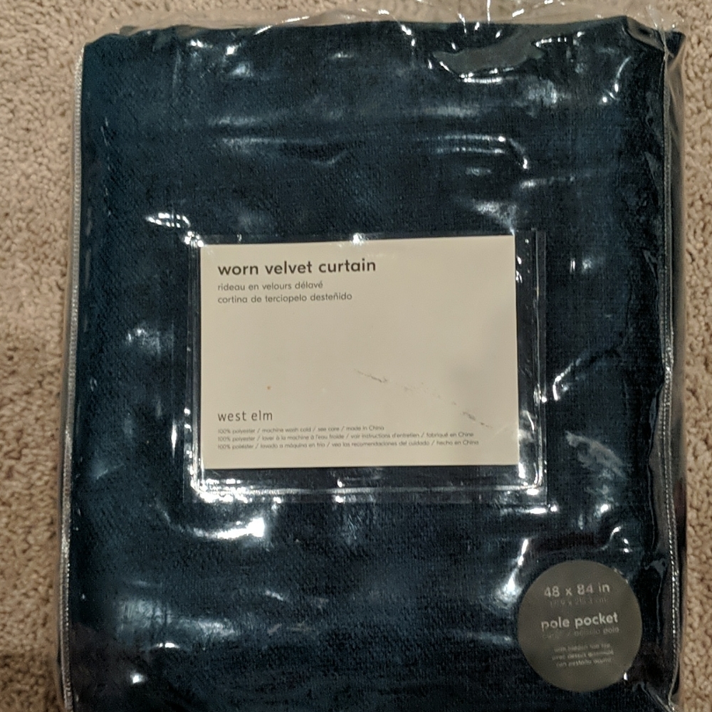 Brand New West Elm Curtains